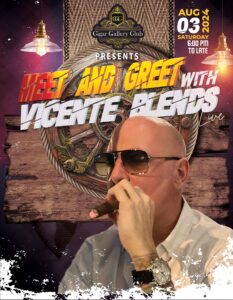 Meet and Greet with Vicente Blends - Live