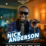 Don’t miss Nick Anderson live on Friday 9/19/25!