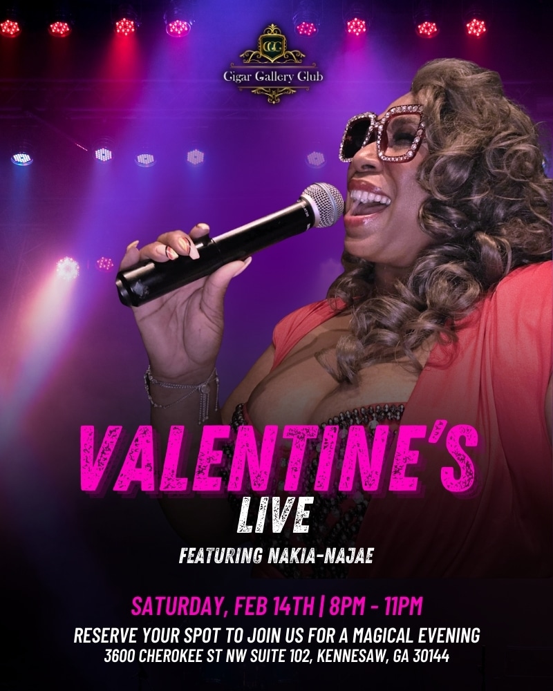 Valentine’s Live Featuring Special Guest Nakia-Najae